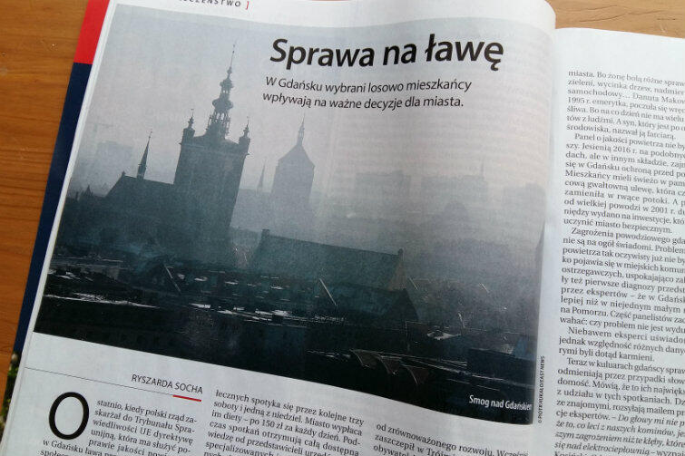 Publikacja Polityki. W Gdańsku - w odróżnieniu od innych dużych miast w Polsce - nie ma problemu smogu, ale bywa, że przekraczane są dopuszczalne normy niektórych substancji w powietrzu. Uczestnicy panelu podpowiedzieli Miastu, jak ich zdaniem, należy poradzić sobie z tym problemem