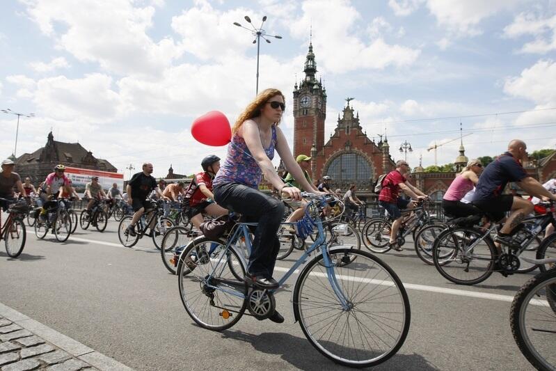 W niedzielę 11 czerwca 2017 roku, w godz. 11 – 14, ulicami Gdańska przejedzie 5 tysięcy osób w Wielkim Przejeździe Rowerowym