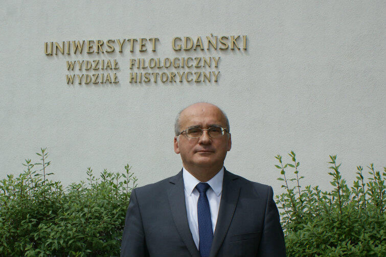 Prof. Wiesław Długokęcki, dziekan Wydziału Historycznego UG