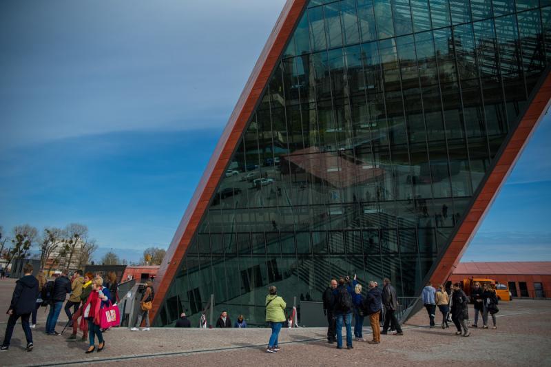 Nz. Muzeum II Wojny Światowej otwarto pod koniec marca 2017 roku po ośmiu latach budowy