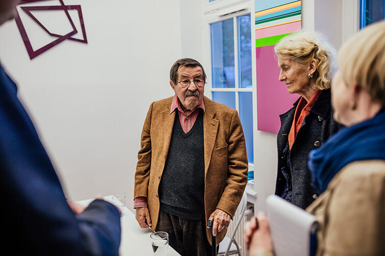 Günter Grass podczas swojej ostatniej wizyty w Gdańsku