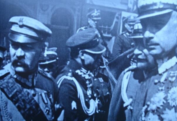 Józef Piłsudski i Kazimierz Sosnkowski w maju 1923 roku