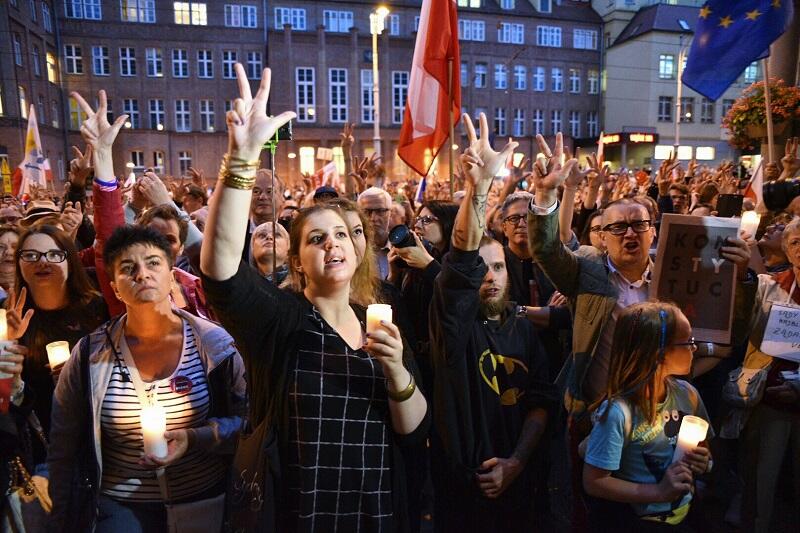 24 lipca atmosfera pod Sądem Okręgowym w Gdańsku była mieszanką radości, dumy i wiary w dalszą walkę