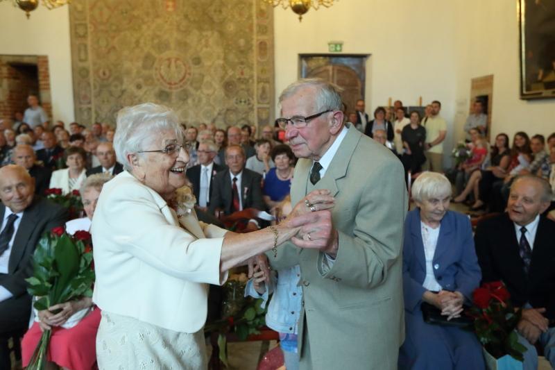 Agnieszka i Wacław Sitko - 60 lat razem. Gratulujemy!