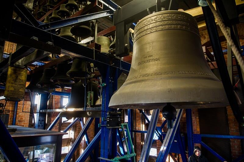 Największy gdański carillon gra na wieży kościoła św. Katarzyny