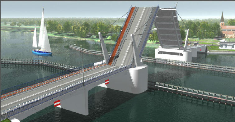 Tak będzie wyglądał most w Sobieszewie