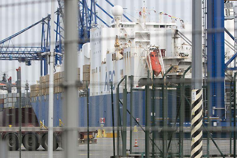 Samochodowiec Endurance już stoi w gdańskim terminalu kontenerowym