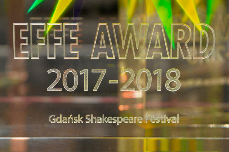 EFFE Award 2017-2018 dla Gdańskiego Festiwalu Szekspirowskiego