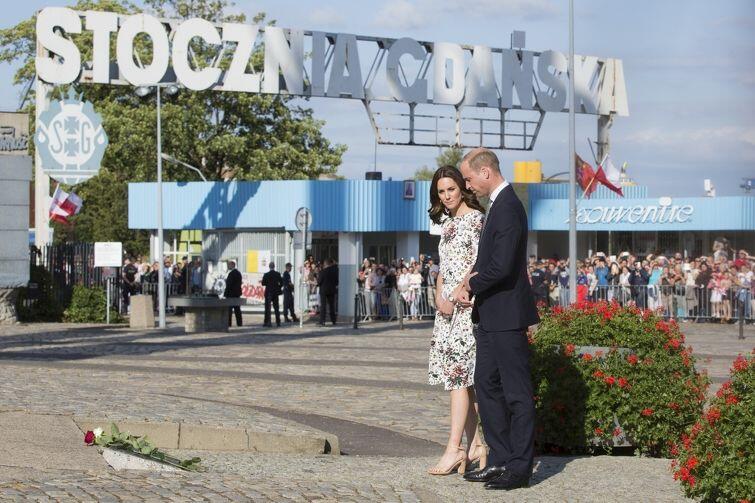 Para książęca na placu Solidarności w Gdańsku 18 lipca 2017