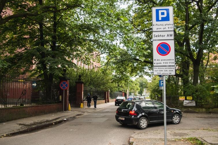 Strefa Ograniczonego Parkowania na ul. Piramowicza w Gdańsku