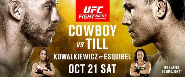 UFC Fight Night 118 w Gdańsku. To dopiero drugie takie zawody w Polsce