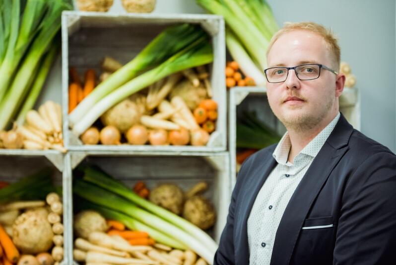 Piotr Ślusarz, szef kuchni w hotelu Scandic i Senso Restaurant&Bar w Gdańsku, ambasador Banku Żywności w Trójmieście