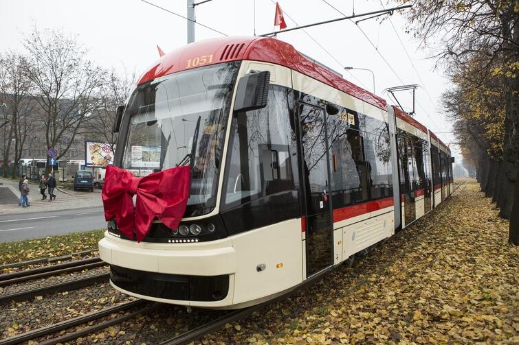 Jeszcze w grudniu podpisana zostanie umowa na zakup 15 nowych tramwajów dla Gdańska. Będą podobne do tego na zdjęciu