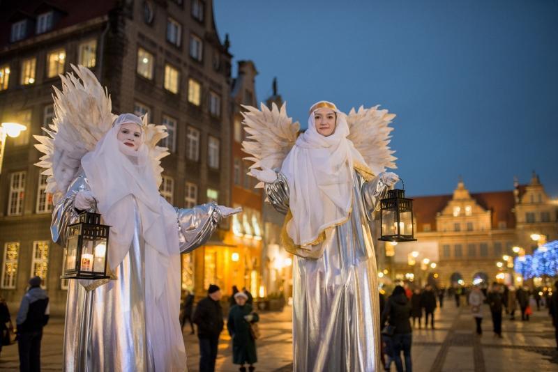 Tradycyjna coroczna Wigilia gdańszczan odbywa się na Długim Targu