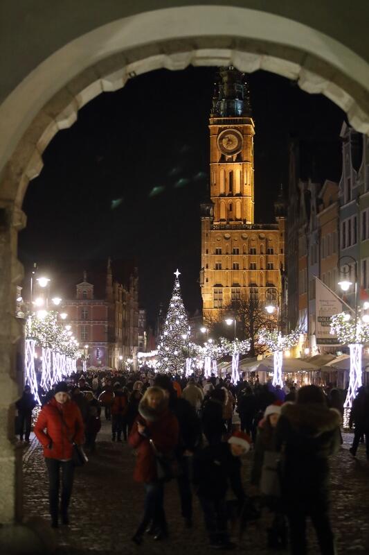 Iluminacje świąteczne w Gdańsku to efekt pracy zespołu Działu Energetycznego GZDiZ