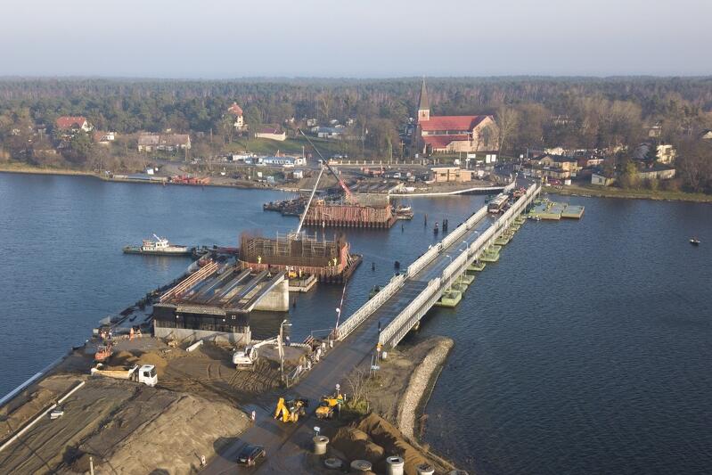 Most na Wyspę Sobieszewską będzie gotowy w połowie 2018 r.