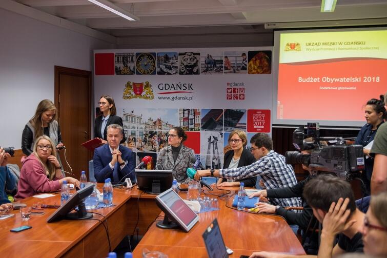 W poniedziałek władze Gdańska zaprosiły dziennikarzy na konferencję poświęconą dogłosowaniu w ramach Budżetu Obywatelskiego 2018