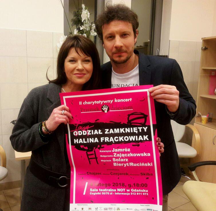 Katarzyna Jamróz i Wojciech Solarz zapraszają na II charytatywny koncert Przemek Dzieciom