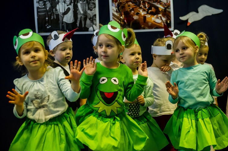 Zielone żabki: dzieci z przedszkola nr 64 na Żabiance