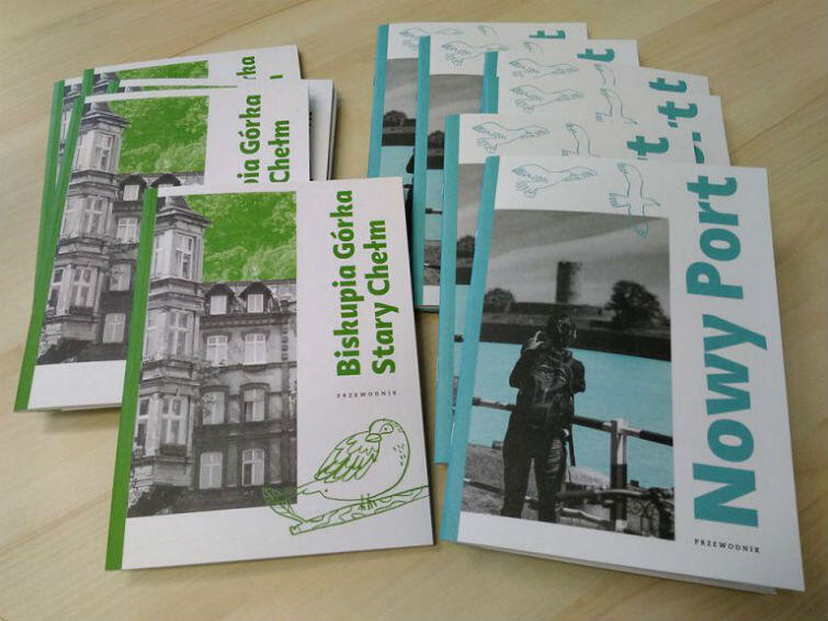 Przewodniki o gdańskich dzielanicach można odebrać w formie drukowanej albo ściągnąć sobie na komputer w wersji pdf