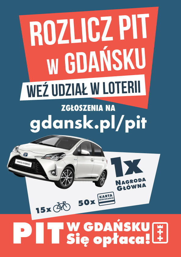 Rozlicz PIT w Gdańsku i wygraj samochód