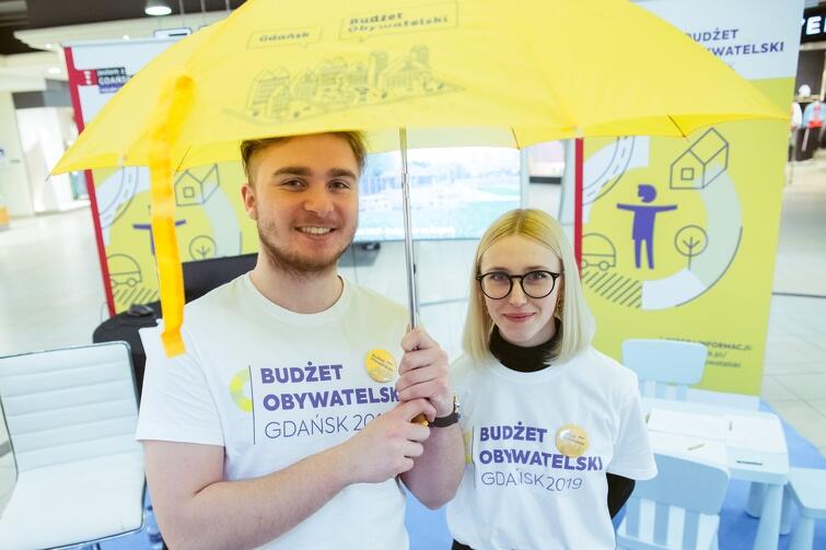 W cztery soboty marca wolontariusze zachęcali gdańszczan w popularnych centrach handlowych do udziału w Budżecie Obywatelskim i złożenia projektu