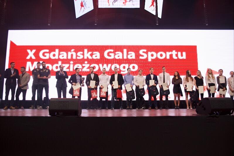 Młodzi mistrzowie gdańskiego sportu za rok 2017 zostali nagrodzeni