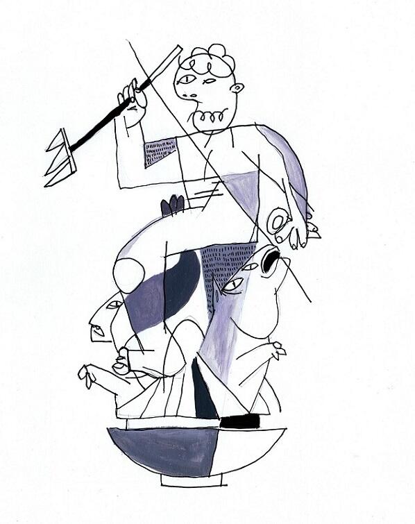 Neptun a`la Picasso