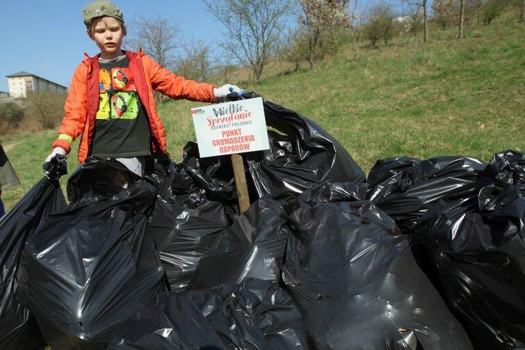 W 2017 r. mieszkańcy dzielnic południowych zebrali 10 t odpadów