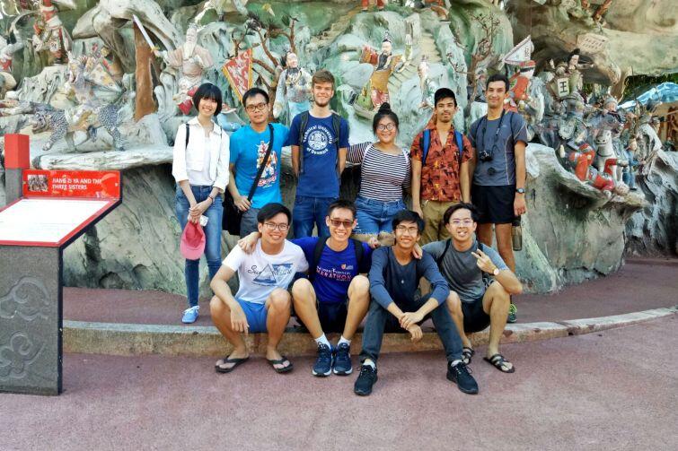 Zwiedzając Singapur z lokalnymi studentami