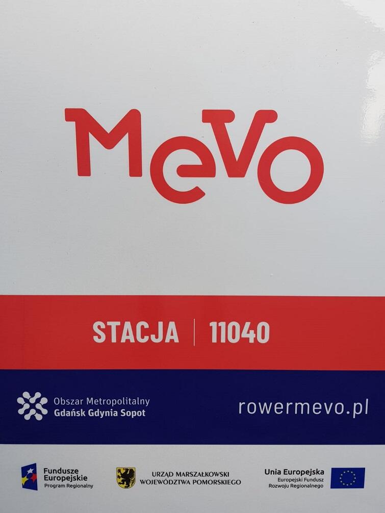 Oznaczenie stacji MEVO