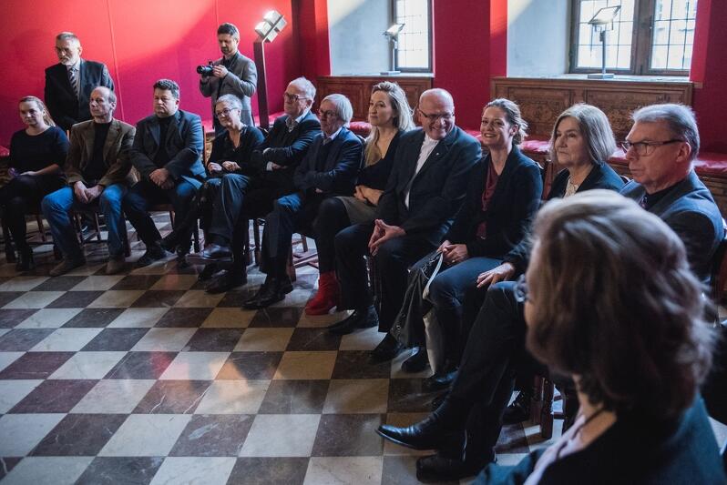 Spotkanie z okazji XX lecia gdańskich carillonów odbyło się w Ratuszu Głównego Miasta
