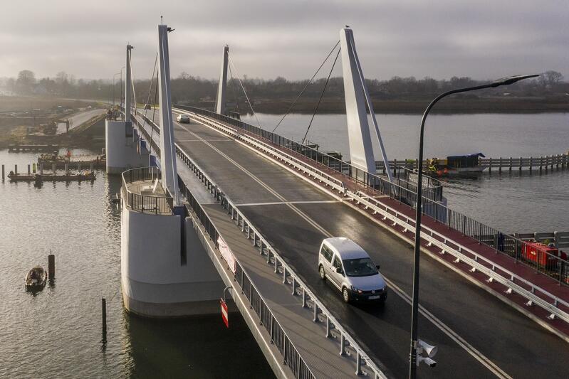 Most na Wyspę Sobieszewską zostanie zamknięty dziś w nocy, na dwie godziny