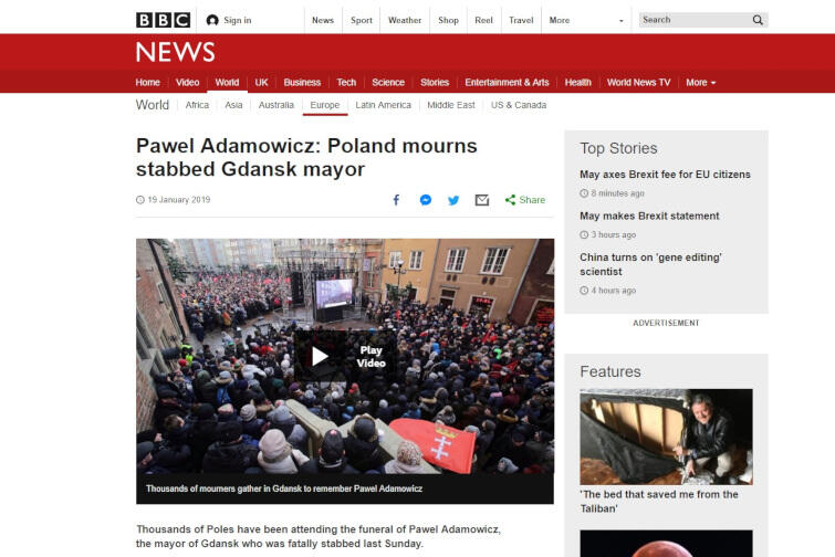 bbc Adamowicz