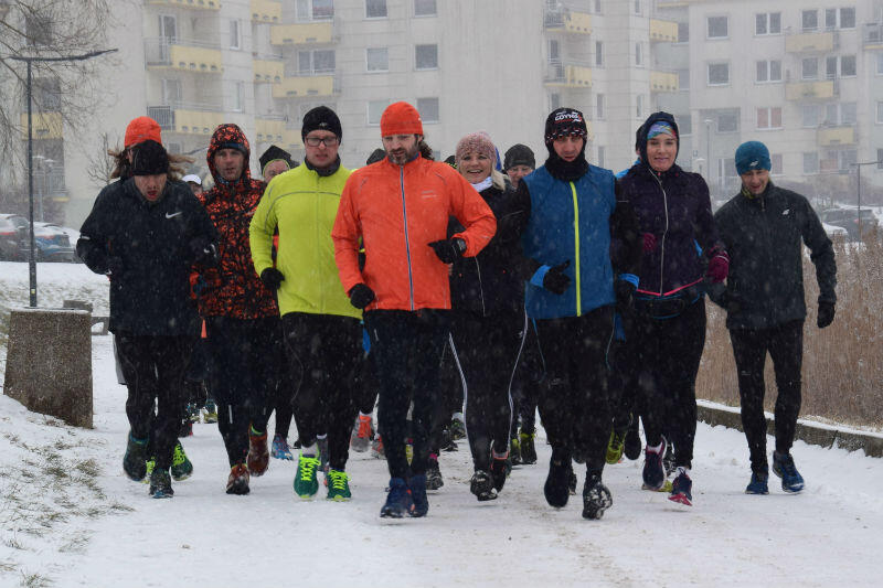Pierwszy trening tegorocznej edycji Aktywuj się w maratonie  odbył się w niedzielę, 27 stycznia