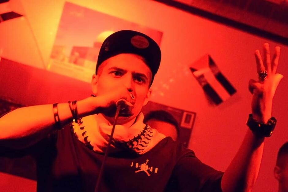 Polsko - arabski rap w klubie Ziemia w Gdańsku
