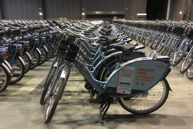 Planowana data uruchomienia systemu roweru MEVO to 1 marca 2019 r.