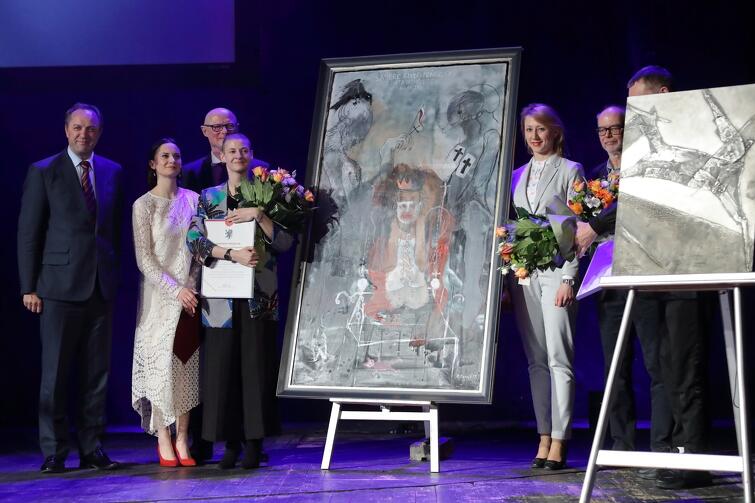 Nagrody Teatralne Marszałka Województwa Pomorskiego i Nagrody Teatralne Miasta Gdańska przyznaje się co roku z okazji Międzynarodowego Dnia Teatru. Na zdjęciu laureaci