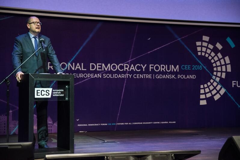 Gdańsk 2018. Konferencję Personal Democracy Forum CEE 2018 otwierał prezydent Paweł Adamowicz. W tym roku zrobi to w czwartek, 4 kwietnia, o godz. 10, prezydent Aleksandra Dulkiewicz