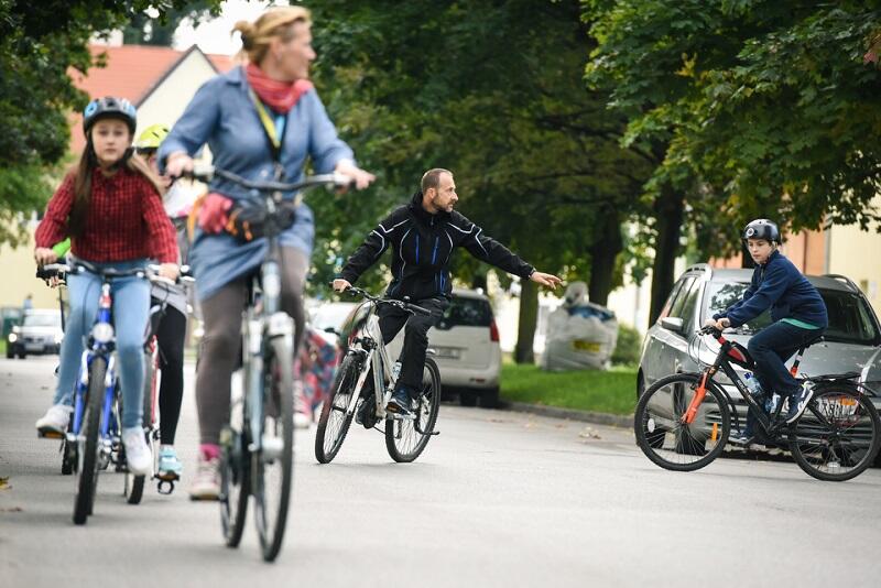 Trening jazdy w ruchu ulicznym dla gdańskich uczniów