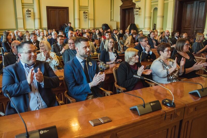 Środa, 10 kwietnia, była drugim dniem uroczystych ślubowań radnych dzielnic Gdańska, którzy zostali wybrani na kadencję 2019-2024