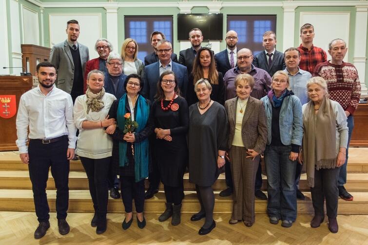 Rada Dzielnicy VII Dwór wraz z Radnymi Miasta Gdańska