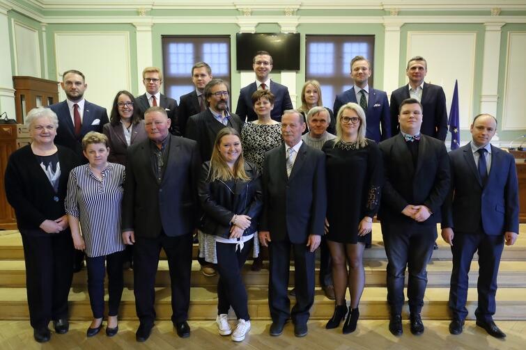 Rada Dzielnicy Rudniki wraz z Radnymi Miasta Gdańska