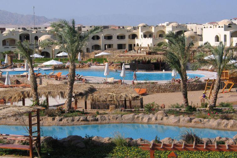 Kurort Sharm el Sheikh na półwyspie Synaj. Egipt to całoroczny cel wakacji 