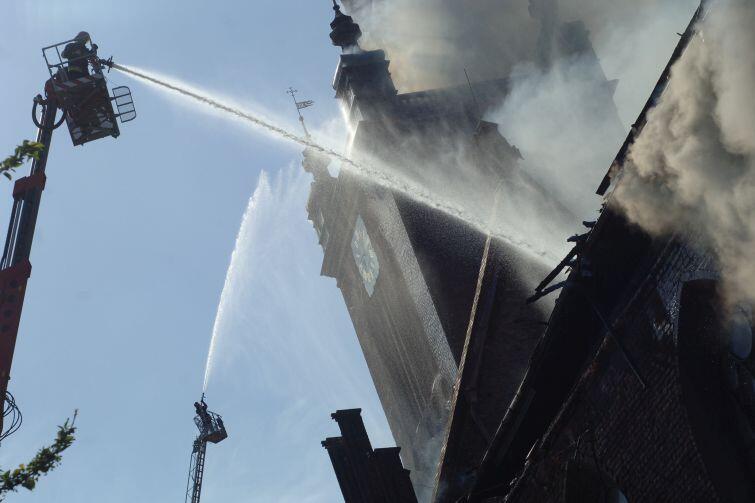 Pożar Kościoła Św. Katarzyny w Gdańsku. 22 maja 2006r. 