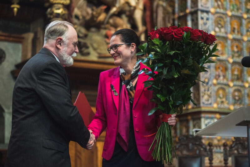 Gratulacje i kwiaty od prezydent Gdańska Aleksandry Dulkiewicz