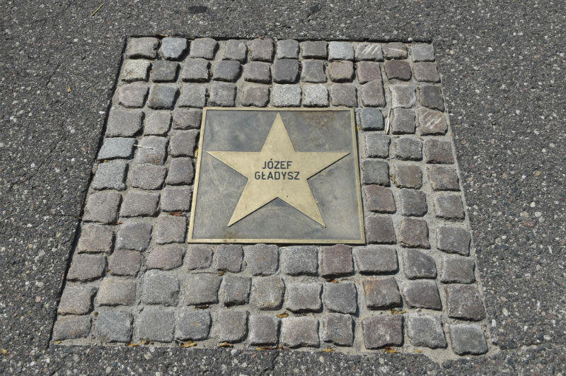 Józef Gładysz ma swoją gwiazdę na stadionie miejskim przy ul. Traugutta