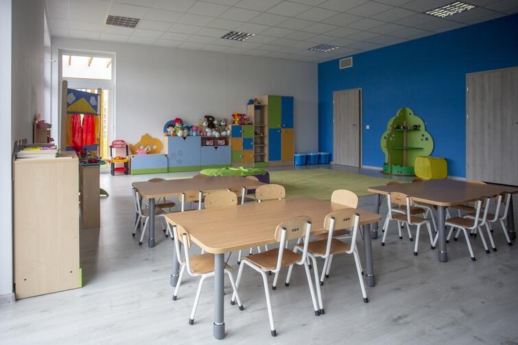 Przedszkole Lawendowe Wzgórze w Gdańsku - wyposażenie sal dofinansowane zostało ze środków unijnych