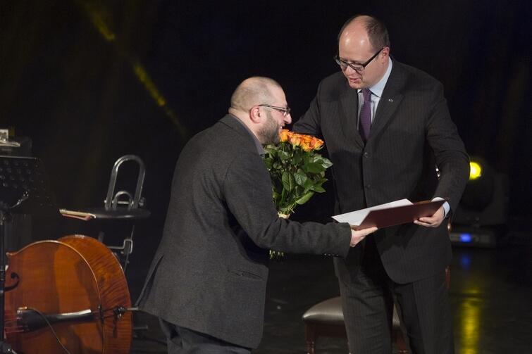 Marek Brand. Gala Nagrody Teatralnej Miasta Gdańska oraz Nagrody Teatralnej Marszałka Województwa Pomorskiego za wybitne osiągnięcia sceniczne w 2013 roku