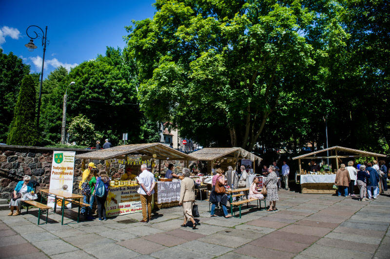 Pomorskie Święto Produktu Tradycyjnego odbywa się na placu przed Katedrą Oliwską